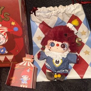 POP MART Why So Serious Series- Vinyl Plush Pendant Figure- Flame Clown